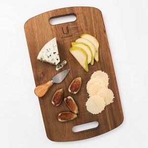 UNCOMMON JAMES | 15" Acacia Wood Handled Charcuterie CheeseBoard Chopping Board